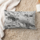 玄武岩場 ランバークッション (ブランケット)