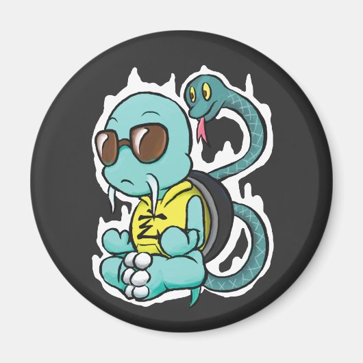 玄武禅磁石 マグネット (正面)