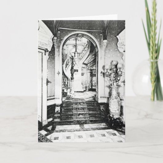 玄関およびオニックスの階段 カード (正面)