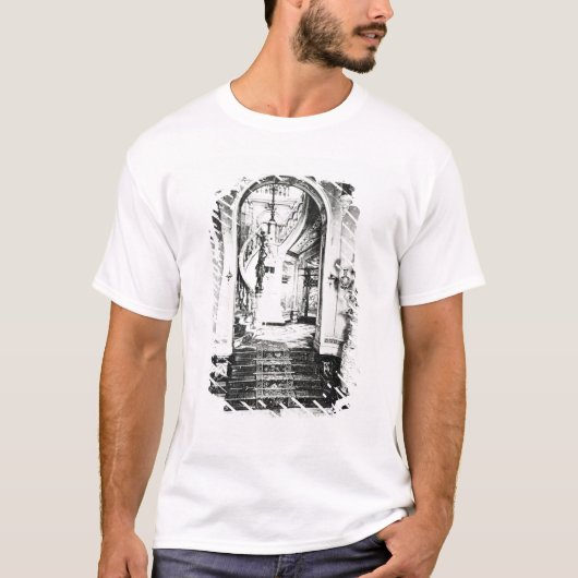 玄関およびオニックスの階段 Tシャツ (正面)