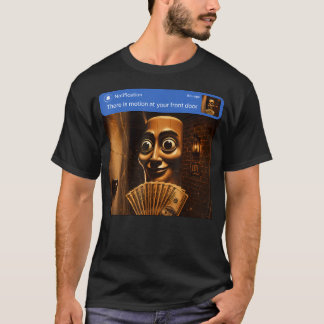 玄関で動きが検知されましたトゥントゥントゥン Tシャツ