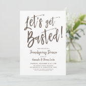 玄関に座ろう|友好関係のパーティー 招待状 (スタンド正面)