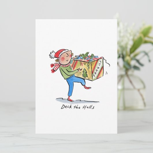 玄関に花を飾れ 招待状 (スタンド正面)