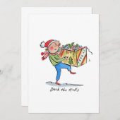 玄関に飾りを施せ 招待状 (正面/裏面)