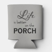 玄関の方が命が好い | 缶クーラー (裏面)