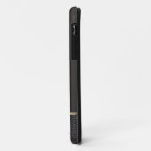 玄関ひさしおよびシャンペンの黒"やっとそこに" Case-Mate iPhoneケース (裏面/左)