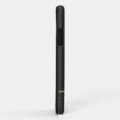 玄関ひさしおよびシャンペンの黒"やっとそこに" Case-Mate iPhoneケース (裏面/右)