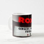 玄関ひさしのマグのショウガ コーヒーマグカップ (正面左)