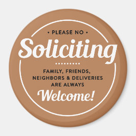 玄関ドアの入り口を勧誘（色を編集）しない マグネット