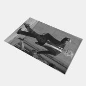 玄関マットを憎むことを行っているドナルド・トランプの嫌悪症 ドアマット (アングル)