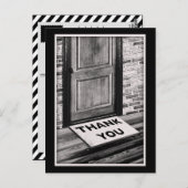 玄関マット写真ありがとう ポストカード (正面/裏面)