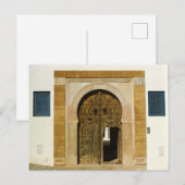 玄関口：チュニジア ポストカード (正面/裏面)