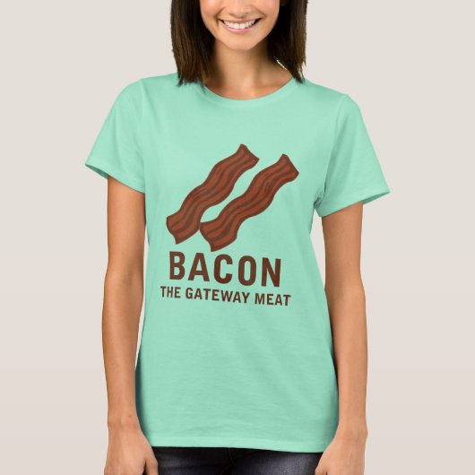 玄関肉ベーコン Tシャツ (正面)