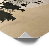 玄関階段 ポスター (角)