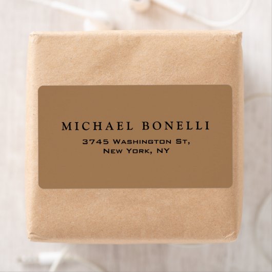 率エレガント直なミニマモダンリスト ラベル (インサイチュ)