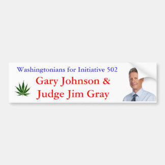 率先502のためのWashingtonians バンパーステッカー