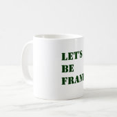 率直があろう コーヒーマグカップ (正面左)