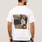 率直なティー Tシャツ (裏面)