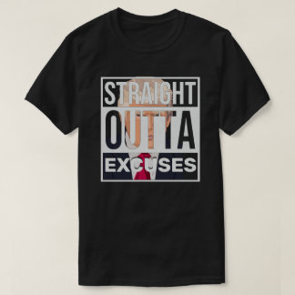 率直な言い訳トランプTシャツ Tシャツ