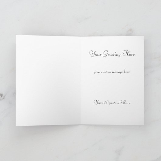 率直なBenson著日光 カード (内部)