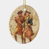 率直なBlackwell Mayer 1875年著Continentals セラミックオーナメント (右)