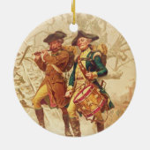 率直なBlackwell Mayer 1875年著Continentals セラミックオーナメント (裏面)