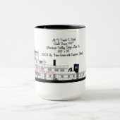 率直なC. Randと示されるTowboat マグカップ (中央)