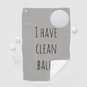 玉が綺麗だおもしろいね ゴルフタオル (インサイチュ)