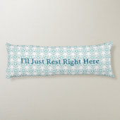 玉と青の渦巻き ボディピロー (裏面)