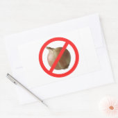 玉ねぎなし 長方形シール (封筒)