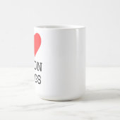 玉ねぎのリングが好き コーヒーマグカップ (中央)