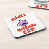 玉ねぎを泣かせる！ コースター (左側)
