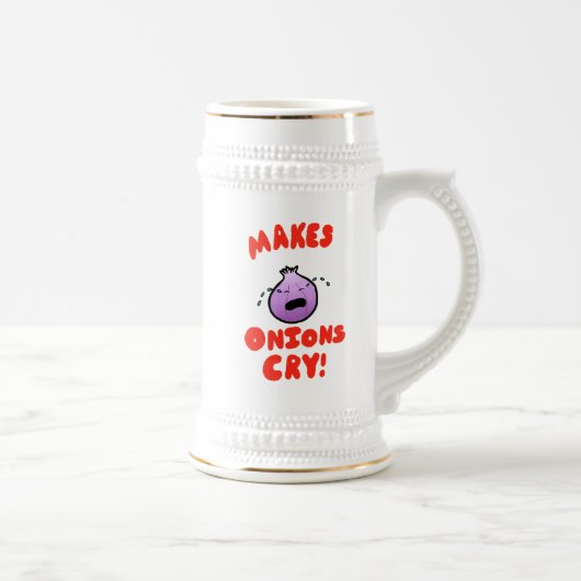 玉ねぎを泣かせる! ビールジョッキ (右)