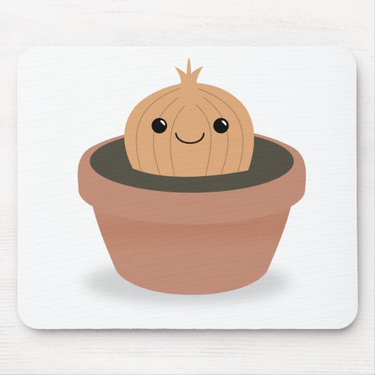 玉ねぎキャラクター マウスパッド (正面)