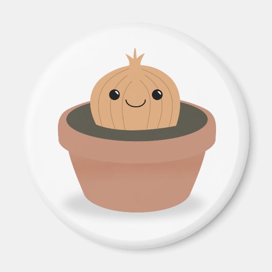 玉ねぎキャラクター マグネット (正面)