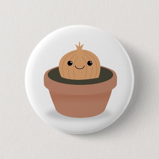 玉ねぎキャラクター 缶バッジ (正面)