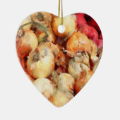 玉ねぎクローズアップ セラミックオーナメント (右)