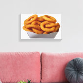 玉ねぎリングや輪 キャンバスプリント (インサイチュ (リビング))