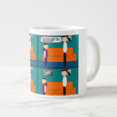 玉ねぎリングや輪 ジャンボコーヒーマグカップ (正面右)