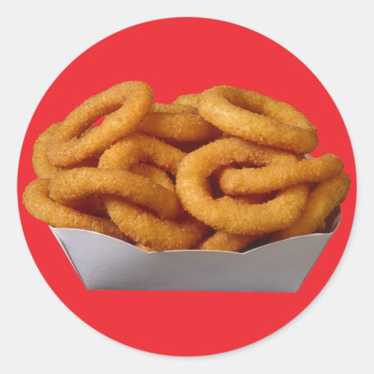 玉ねぎリングや輪 ラウンドシール (正面)