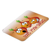 玉ねぎ好きプレミアムマグネット マグネット (左側)