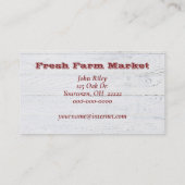 玉ねぎ赤と白束 名刺 (裏面)