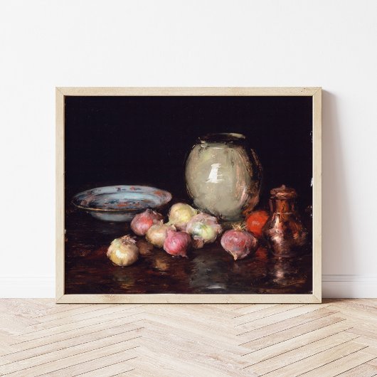 玉ねぎ | ウィリアムメリットチェイス ポスター