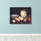 玉ねぎ キャンバスプリント (インサイチュ (ウッドフロア))