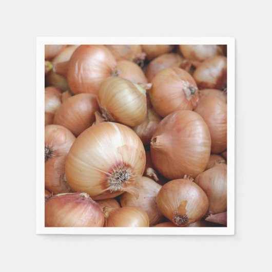 玉ねぎ スタンダードカクテルナプキン (正面)