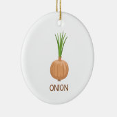 玉ねぎ セラミックオーナメント (右)
