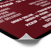 玉ねぎ&ニンニク、グリーングロサー広告ズ ポスター (角)