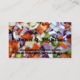 玉ねぎ・ピーマン 名刺