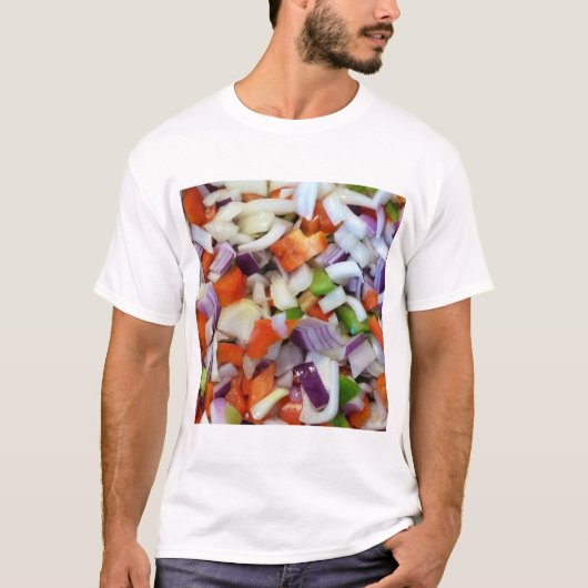 玉ねぎ・ピーマン Tシャツ (正面)