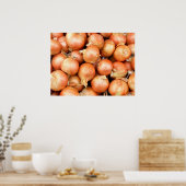 玉ねぎ ポスター (キッチン)